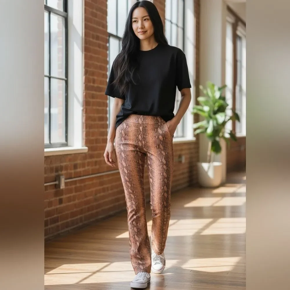 NEW- Stylish Tan Leggings